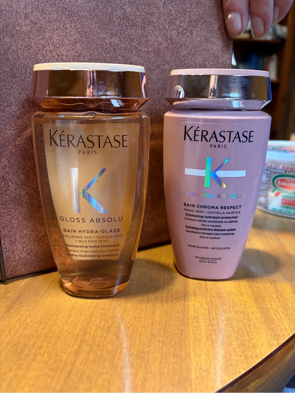 Gloss Absolu Bain Hydra-Glaze & Chroma Respect Pink Hair Care Duo